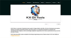 Desktop Screenshot of kxoiltools.com